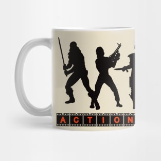 ACTION HEROES (black ver. 001) Mug